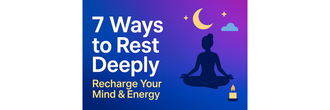 Seven Types of Rest: Why Sleep Alone Cannot Refill Your Five Energy Layers