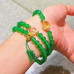 Vintage Natural Citrine Jade Multi-Wrap Necklace Vintage Natural Citrine Jade Multi-Wrap Necklace