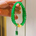 Vintage Natural Citrine Jade Multi-Wrap Necklace Vintage Natural Citrine Jade Multi-Wrap Necklace