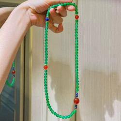 Natural Lapis Lazuli Carnelian Red Agate Multi-Wrap Bracelet