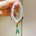 Designer Natural Carnelian Jade Multi-Wrap Bracelet Designer Natural Carnelian Jade Multi-Wrap Bracelet