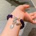 Designer Natural Amethyst 10mm Bracelet Designer Natural Amethyst 10mm Bracelet