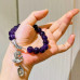 Designer Natural Amethyst 10mm Bracelet Designer Natural Amethyst 10mm Bracelet