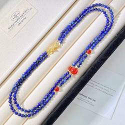 Vintage Designer High Quality Natural Lapis Lazuli Necklace