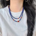 Vintage Designer High Quality Natural Lapis Lazuli Necklace Vintage Designer High Quality Natural Lapis Lazuli Necklace