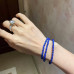 Vintage Natural Lapis Lazuli Multi-Wrap Bracelet