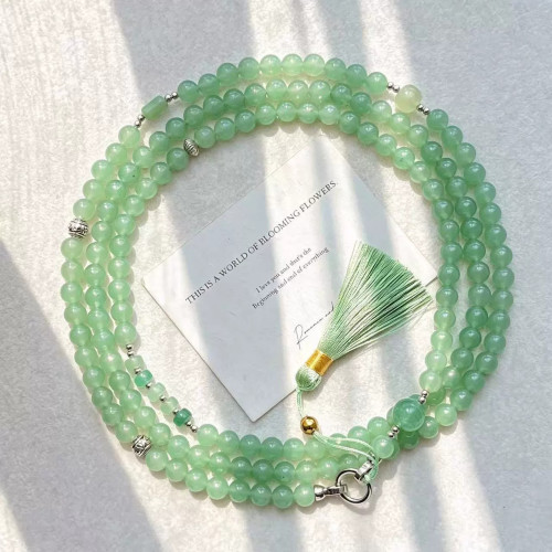 Designer High Quality Natural Green Aventurine Jade Necklace