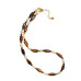 Vintage Premium Designer Natural Tiger's Eye Freshwater Pearl Necklace Vintage Premium Designer Natural Tiger's Eye Freshwater Pearl Necklace