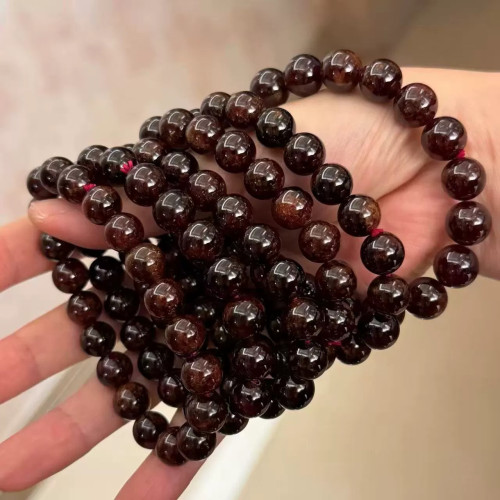 Natural Garnet 10mm Bracelet Natural Garnet 10mm Bracelet