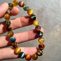 Natural Tiger's Eye 8mm Bracelet Natural Tiger's Eye 8mm Bracelet