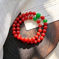 Designer Carnelian Red Agate Bracelet Designer Carnelian Red Agate Bracelet