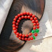 Designer Carnelian Red Agate Bracelet