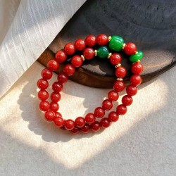 Designer Carnelian Red Agate Bracelet Designer Carnelian Red Agate Bracelet