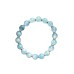 Designer Natural Aquamarine 9mm Bracelet