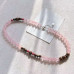 Vintage Premium Rose Quartz Agarwood Wood Necklace