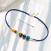 Vintage Designer Premium Lapis Lazuli Tiger's Eye Pearl Necklace Vintage Designer Premium Lapis Lazuli Tiger's Eye Pearl Necklace
