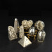 Natural Peruvian Pyrite Hand Stone Crystal Specimen