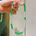 Natural Clear Quartz Green Chalcedony Multi Wrap Bracelet
