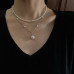 Dainty Pearl Clavicle Necklace