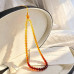 Natural Honey Amber Blood Amber Beaded Phone Chain Bracelet Natural Honey Amber Blood Amber Beaded Phone Chain Bracelet