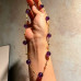 Starry Sky Natural Amethyst Necklace