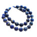 8mm Natural Lapis Lazuli Double-Layer Bracelet, Hand-Strung Vintage Gemstone Strand for Women