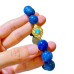 Natural Blue Aventurine Grey Moonstone Multi Wrap Bracelet Natural Blue Aventurine Grey Moonstone Multi Wrap Bracelet