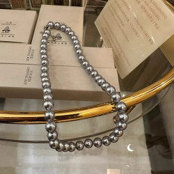Blogger Style Pearl Shell Pearl Simulated Pearl Clavicle Necklace