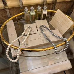 Blogger Style Pearl Shell Pearl Simulated Pearl Clavicle Necklace