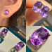 Natural Amethyst 925 Sterling Silver Earrings Natural Amethyst 925 Sterling Silver Earrings