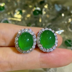 Minimalist Versatile Natural Jade Earrings