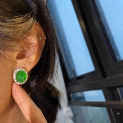 Minimalist Versatile Natural Jade Earrings