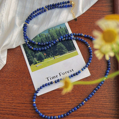 Natural Lapis Lazuli Necklace Natural Lapis Lazuli Necklace
