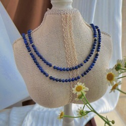Natural Lapis Lazuli Necklace