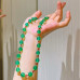 Premium Wizard of Oz Green Chalcedony Chalcedony Jade Necklace