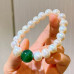 Natural Jade Freshwater Pearl 11mm Bracelet Natural Jade Freshwater Pearl 11mm Bracelet