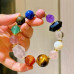 Rainbow Gemstone Beaded Bracelet