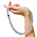 Designer Natural Amethyst Clear Quartz Necklace Designer Natural Amethyst Clear Quartz Necklace