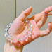 Designer Natural Rose Quartz Amethyst Clear Quartz 12mm Bracelet