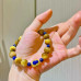 Designer Natural Lapis Lazuli Tiger's Eye Bracelet Designer Natural Lapis Lazuli Tiger's Eye Bracelet