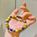 Designer Natural Lapis Lazuli Tiger's Eye Bracelet Designer Natural Lapis Lazuli Tiger's Eye Bracelet