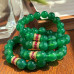 Vintage Natural Jade 12mm Bracelet
