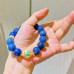 Natural Blue Aventurine Grey Moonstone Multi Wrap Bracelet Natural Blue Aventurine Grey Moonstone Multi Wrap Bracelet