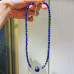 Premium Lapis Lazuli Clavicle Necklace Premium Lapis Lazuli Clavicle Necklace