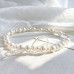 Simulated Pearl Beaded Phone Lanyard Strap