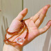 Natural Orange Garnet Clear Quartz Multi Wrap Beaded Bracelet Natural Orange Garnet Clear Quartz Multi Wrap Beaded Bracelet