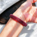 Premium Handcrafted Garnet Bracelet