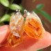 Vintage Style Natural Citrine Raw Stone Pendant Vintage Style Natural Citrine Raw Stone Pendant