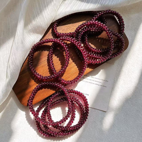 Premium Handcrafted Garnet Bracelet