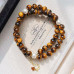 Vintage Fine Tiger's Eye Pearl Necklace